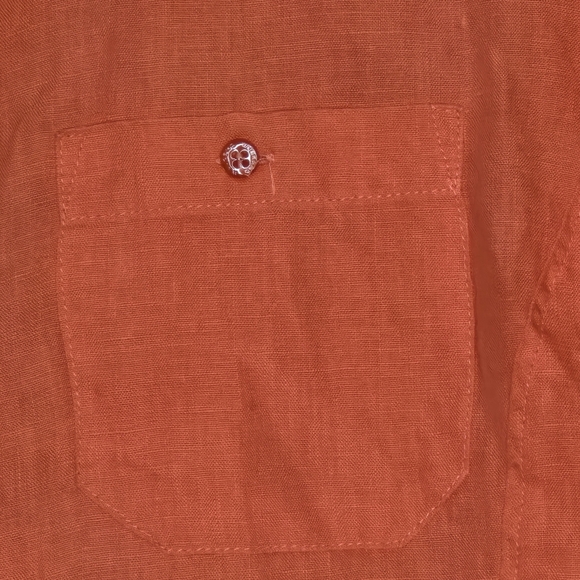 Weekend Max Mara Women's Coral Button-Up Top - Picture 4 of 6